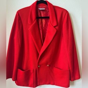 90s | blazer vintage size M L red